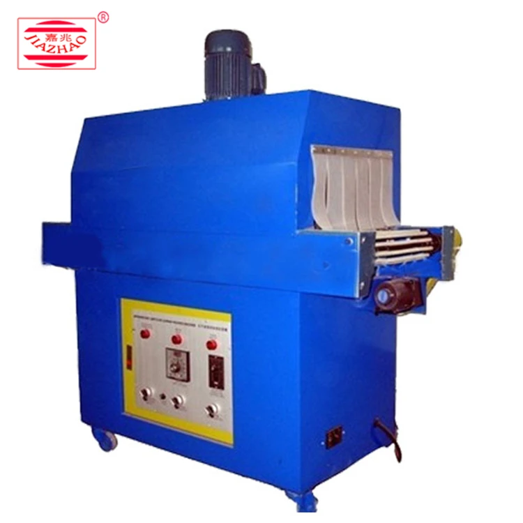 Automatic PE film shrinking packing machine Coke bottles shampoos vacuum thermal Blister sealing carton gift box shrinkage oven