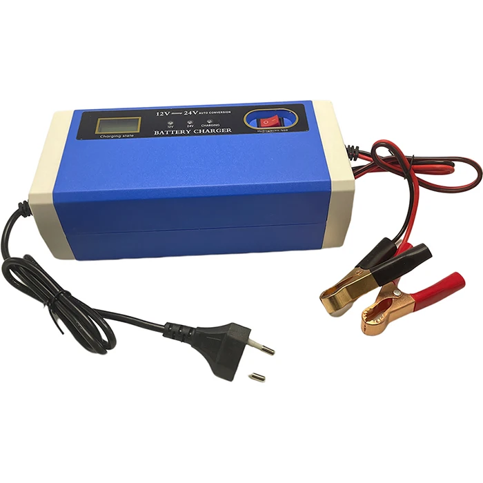 Quick Charging Car Battery 12V 24V 5A 10A Digital Lead Acid Auto Car Motorcycles Charger