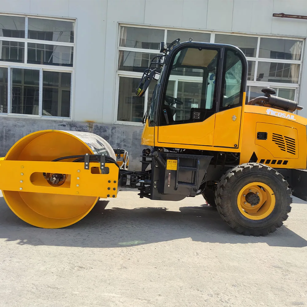 8 Tons Good Diesel Motor Vibratory Road Roller Price Heavy Equipment Compactor Machine Road Roller For Paving