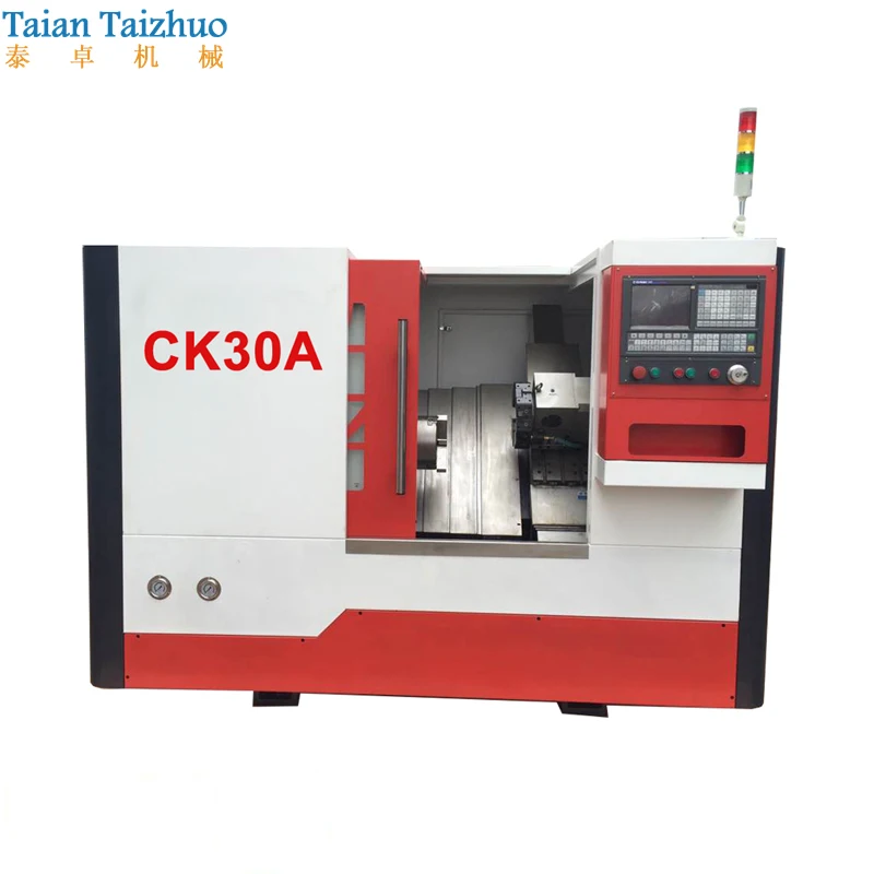 Used Slant Bed CNC Lathe With FANUC Controller TCK30A For Sale