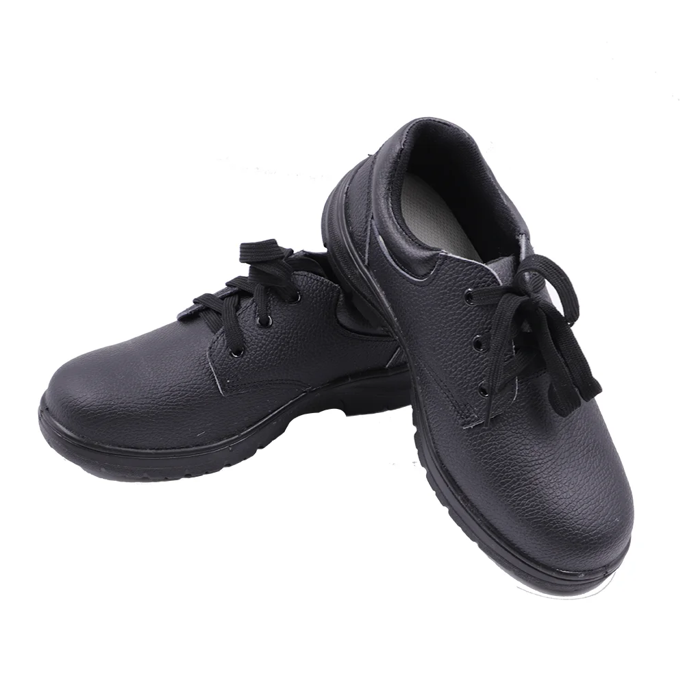 Rapid Delivery Comfortable High Top Leather Mens Work Safety Sports Safety Shoe Esd