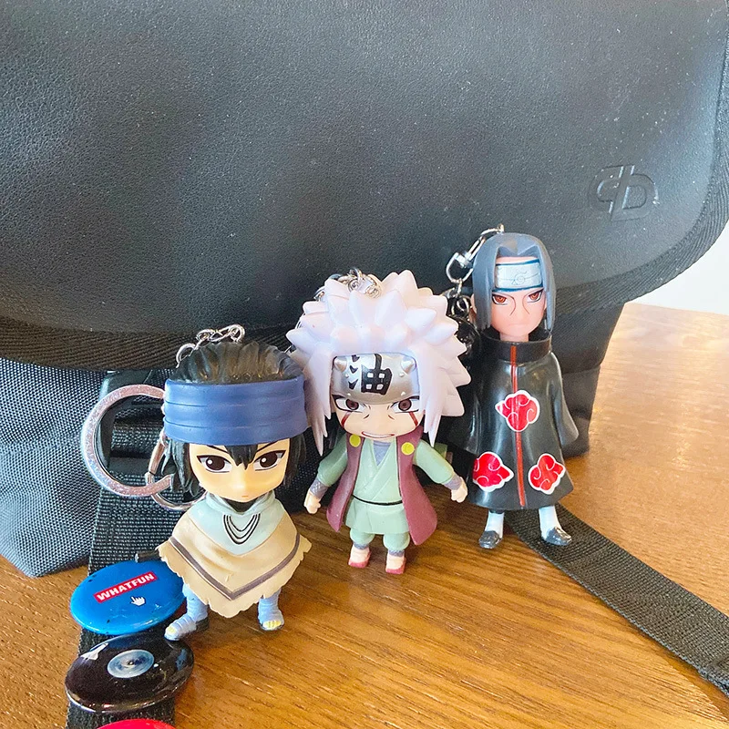 Классический аниме Shitachi Uzumaki Narut Шарм брелок кулон Shippuuden Uchiha Itachi Sasuke Gaara Madara Hinata 3D кукла