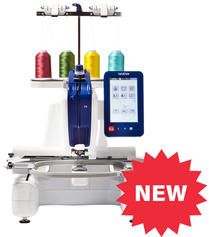 Brother VR Single Head Single Needle Computer Embroidery Machine