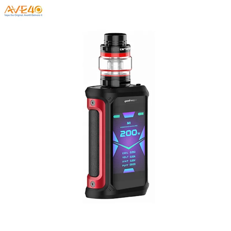  Новое поступление стартовый набор Geekvape Aegis X 200 Вт с емкостью Cerberus 5