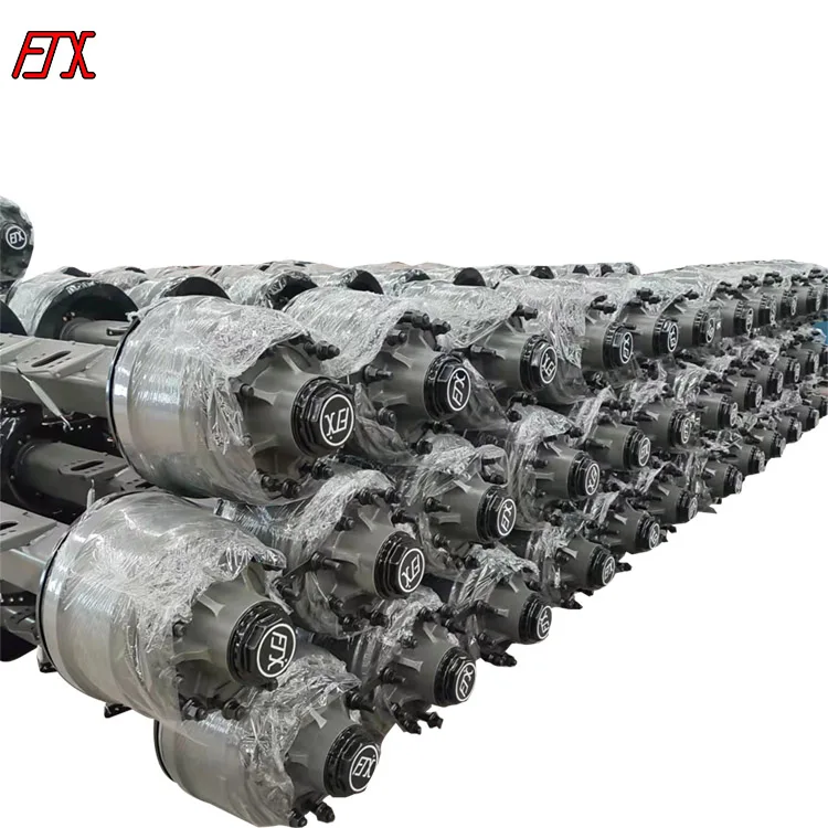 Differential rear axle assembly American type axle