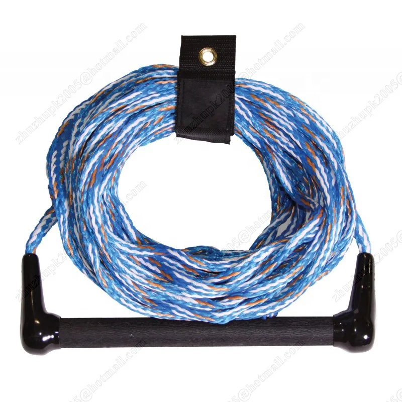factory price pp braided water ski sport rope for surf