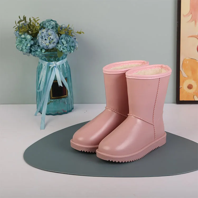 Good quality fashion outdoor boot plush snow boots designer boots kids