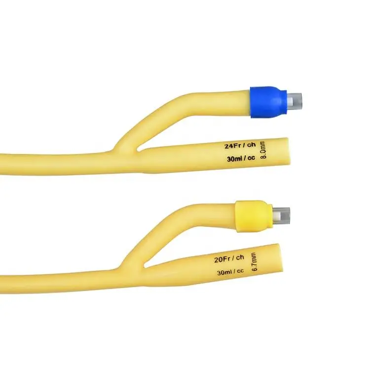 Medical Disposable Pediatric Latex Bardia Lubricath Foley Catheter With Balloon