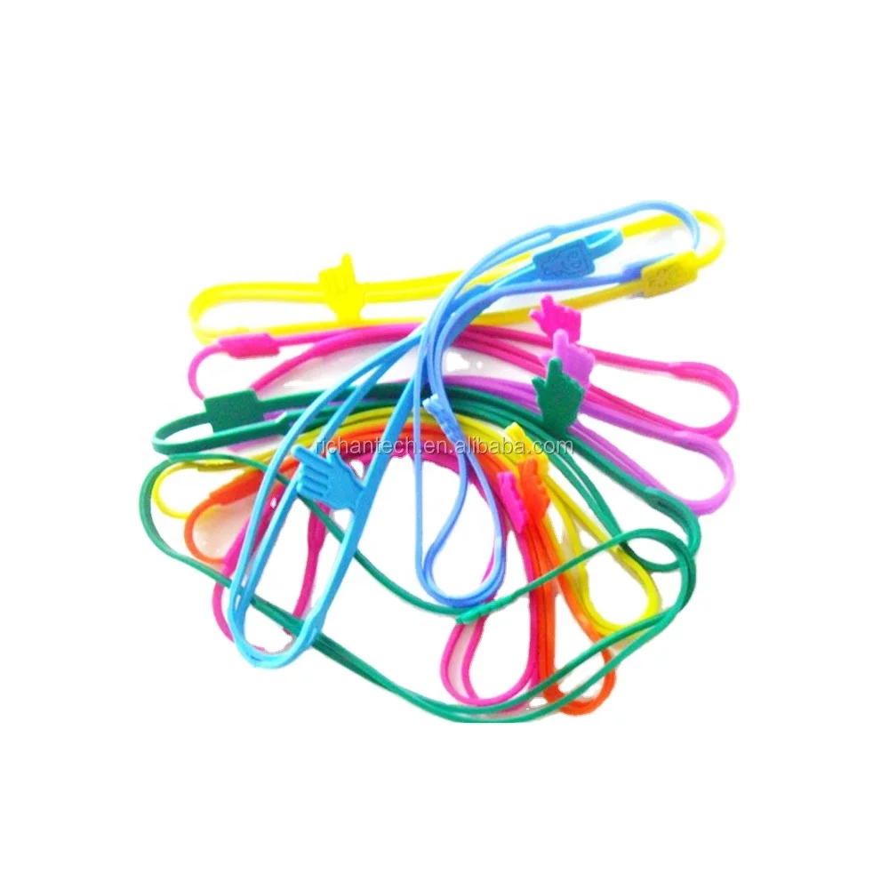 personalized coloful cool beautiful finger point 3d design reading silicone rubber bookmark