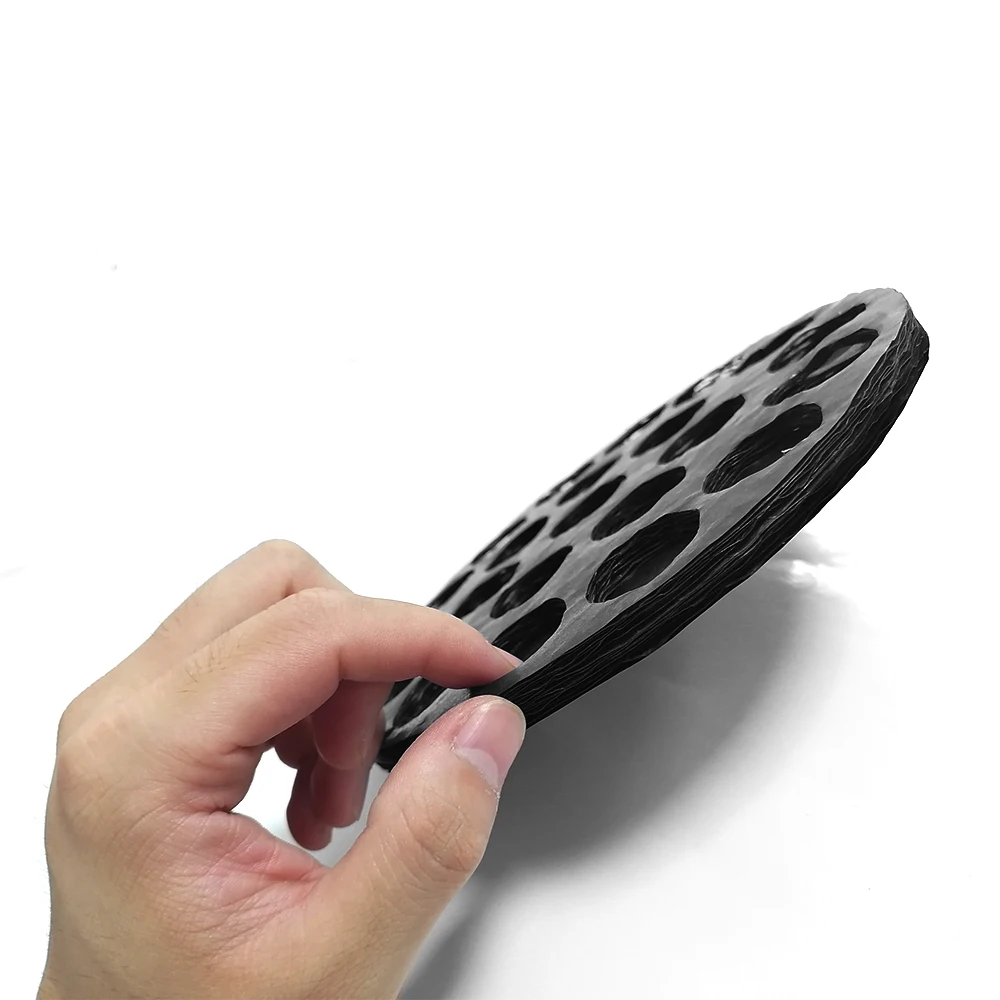 High Quality Customized New Products round paper cushion pad 3ply or 5ply chocolate paper pads cookie pad paper