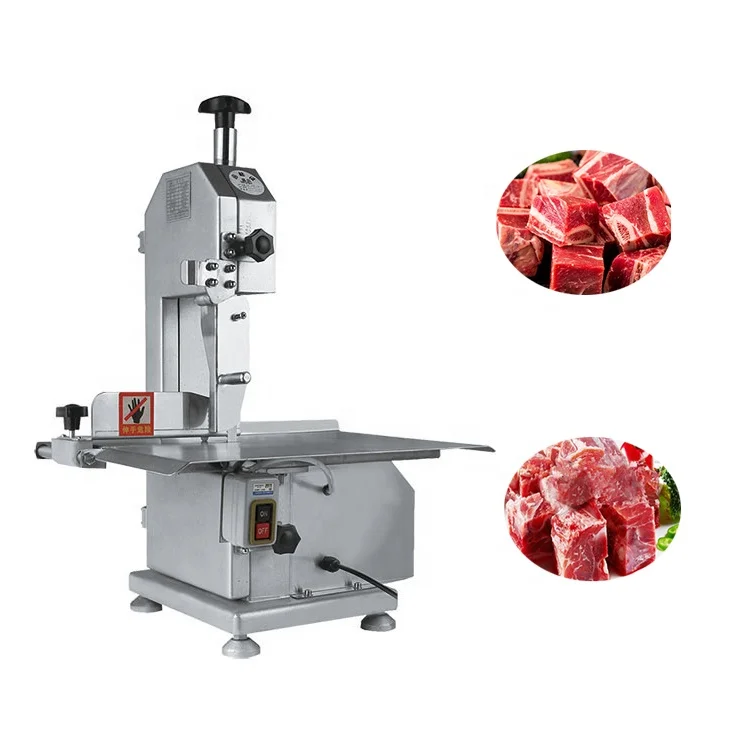 Butcher Meat Band Saw Steak Bone Chopper Fish Chicken Cutting Machine Cutter
