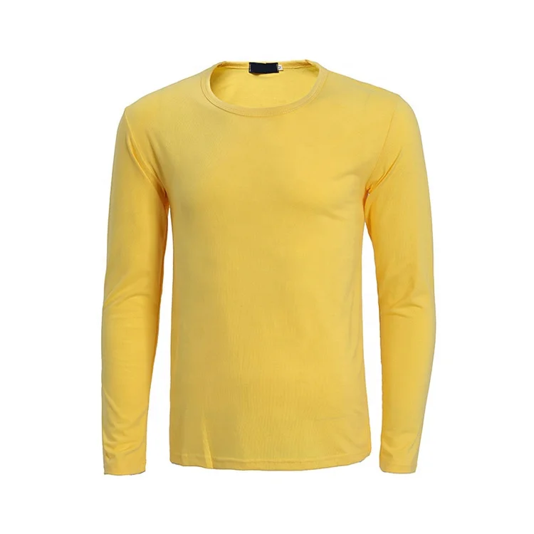  Повседневная футболка унисекс обычная с длинным рукавом оптовая продажа на заказ Мужская