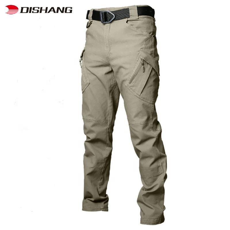 Wholesale OEM Trendy Mens Fashion Fits Streetwear Cargo Pants Khaki Trousers Casual Cotton Tactical Pants