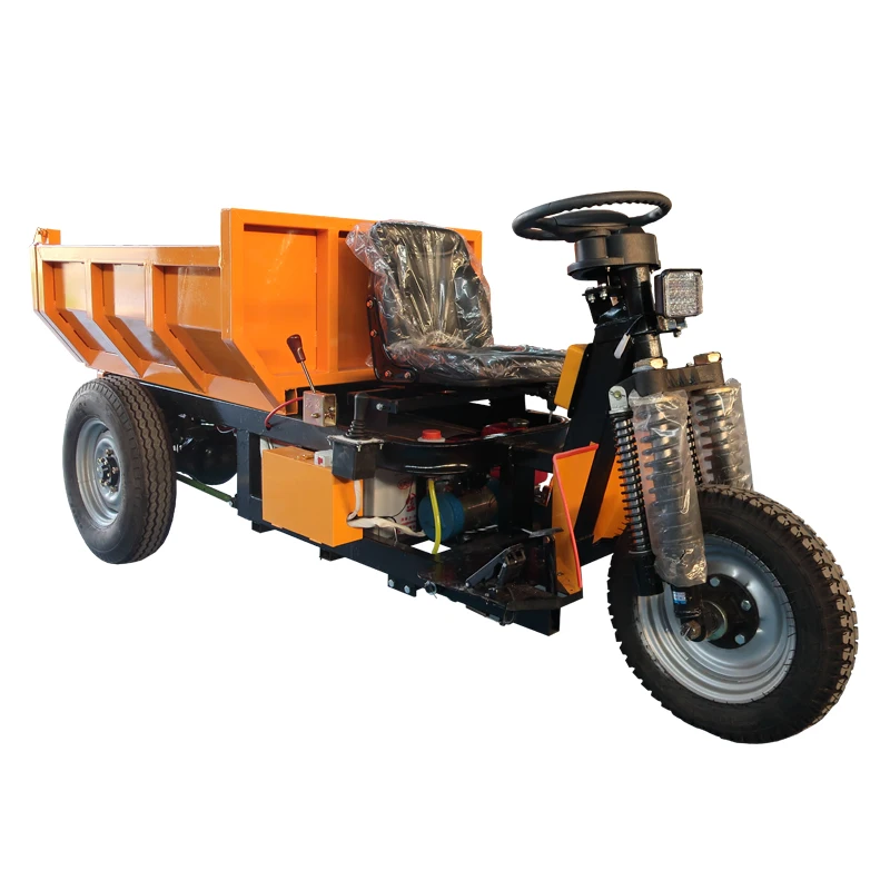 Diesel Cargo Tricycle Motorcycle Hydraulic Tricycle Dumper 3 Wheels Electric For Sale