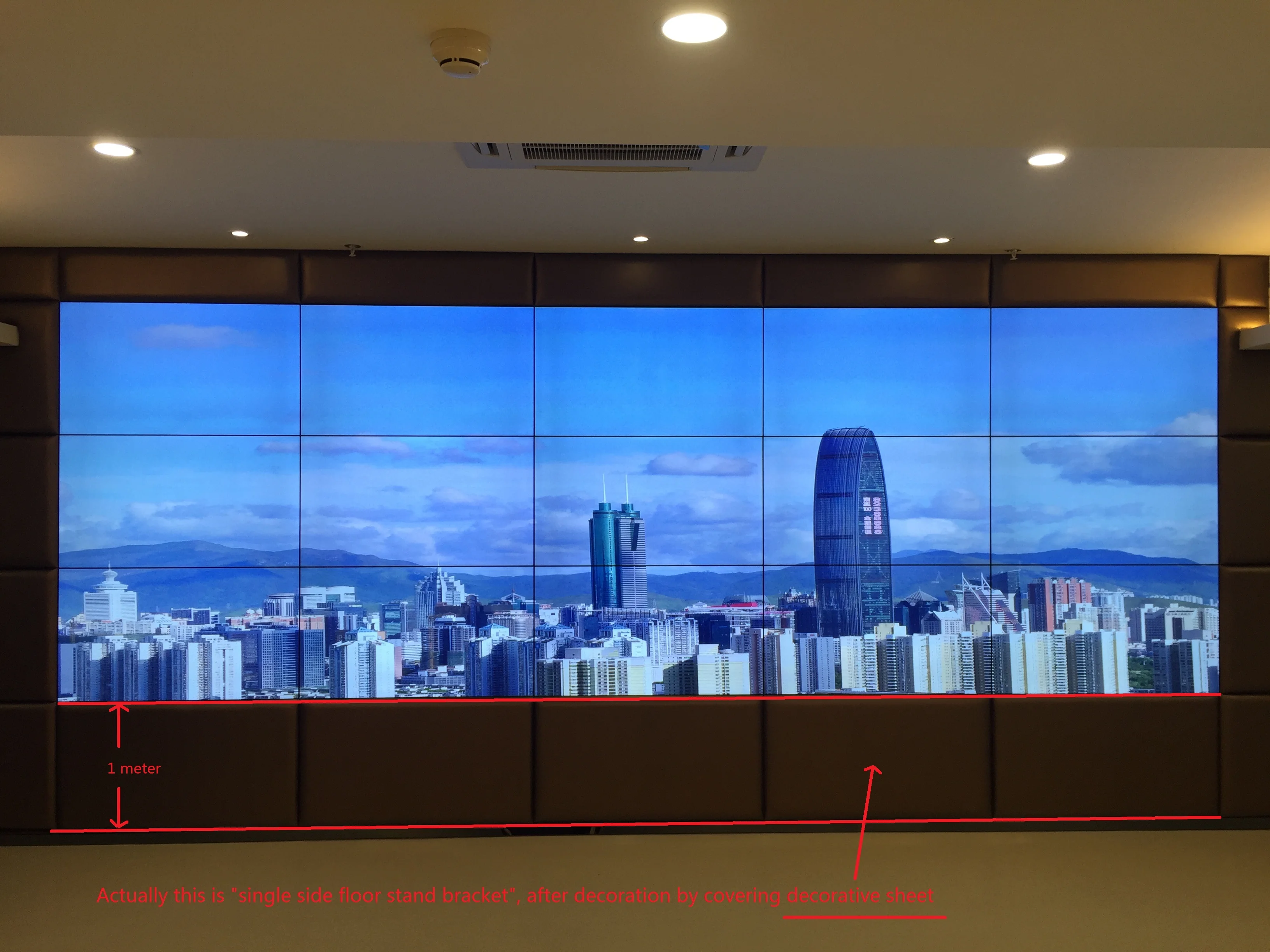 Лучшее качество 16:9 бесшовные 0 88mm/1 7mm/1 8mm 55 дюймов ЖК-видеостены с DP последовательного соединения