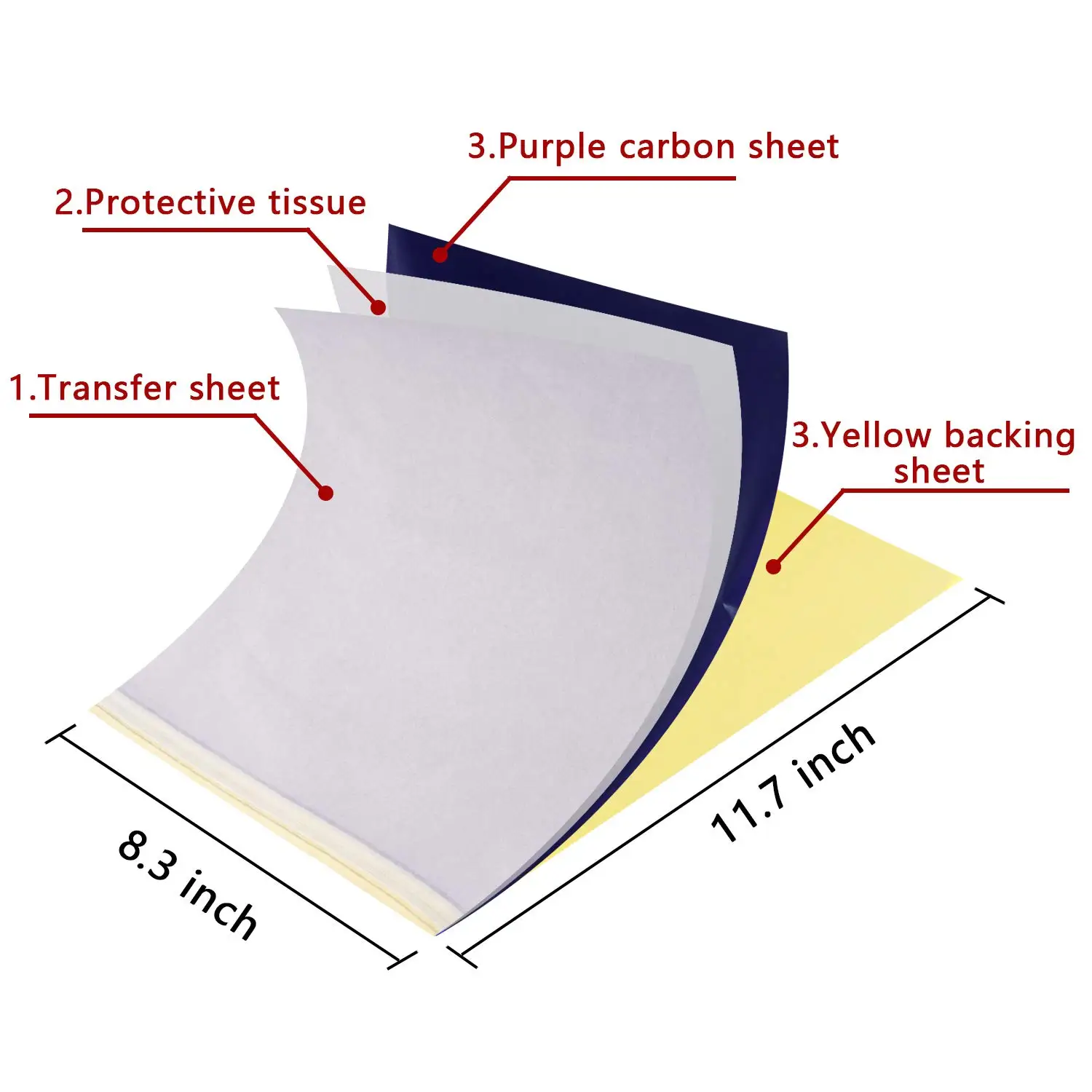 Hadiyah Factory Tattoo Transfer Paper A4 Size Wholesale Professional Tattoo Stencil Transfer Paper for Tattoo Supplies