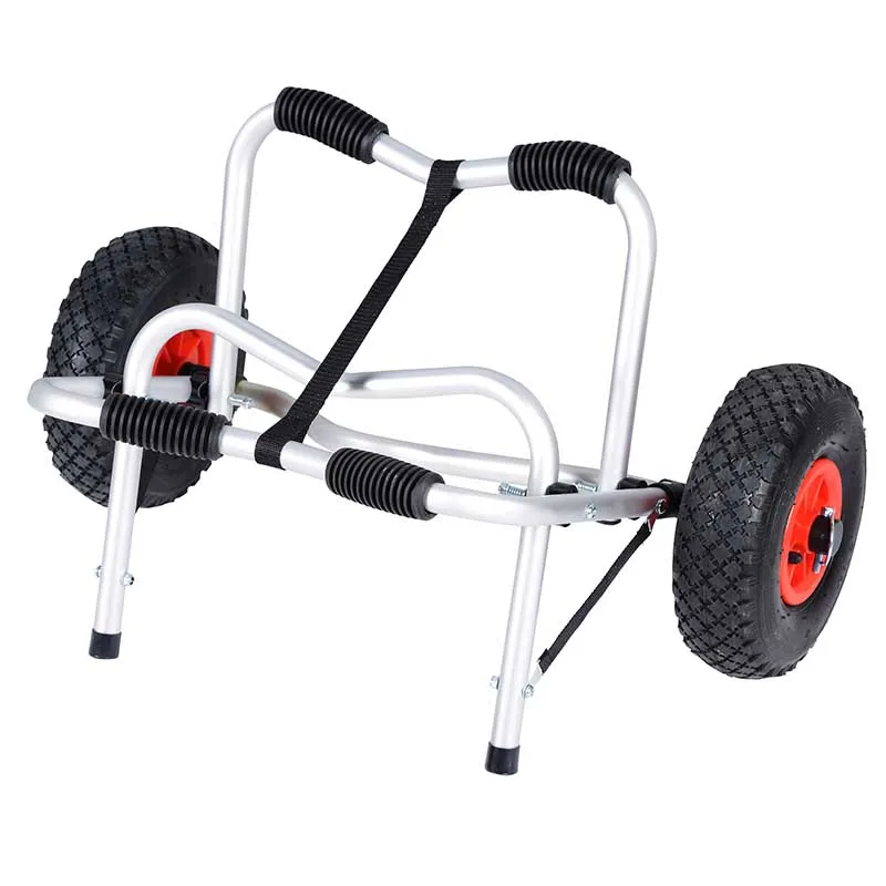 Kayak aluminum trolley case for kayak with preferential price