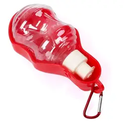 250ml 500ml eco friendly  dog outdoor Portable pet travel water bottle drink feeder