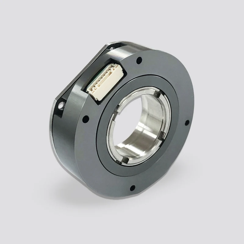 Hengxiang MPB55 absolute shaft encoder SSI 24mm through hole 16+24Bits absolute encoder disc accept customization