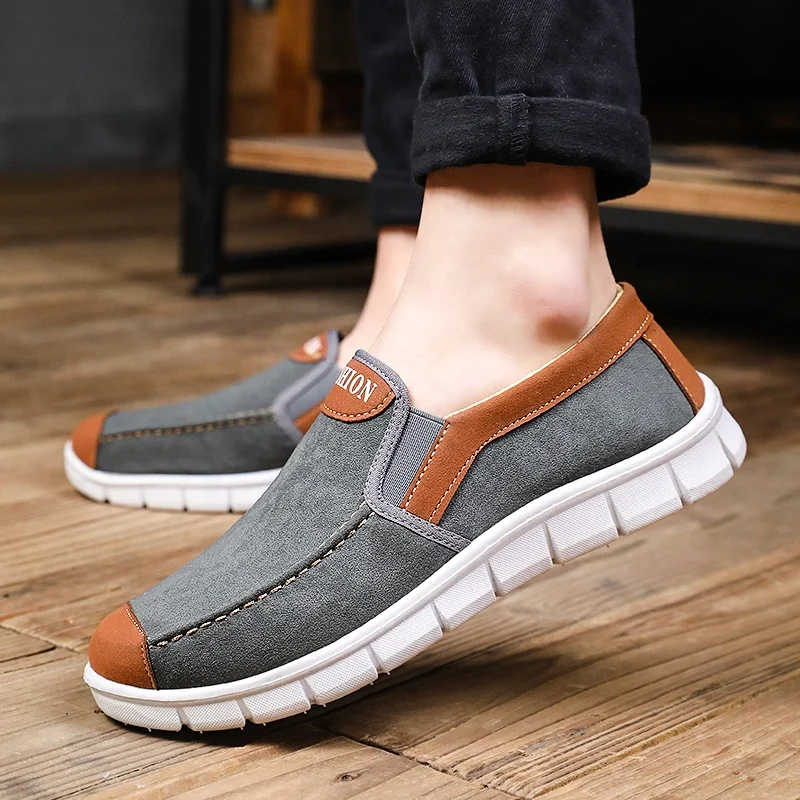 Парусиновая обувь модная apatillas de deporte para los hombres zapatos мокасины; Мужские