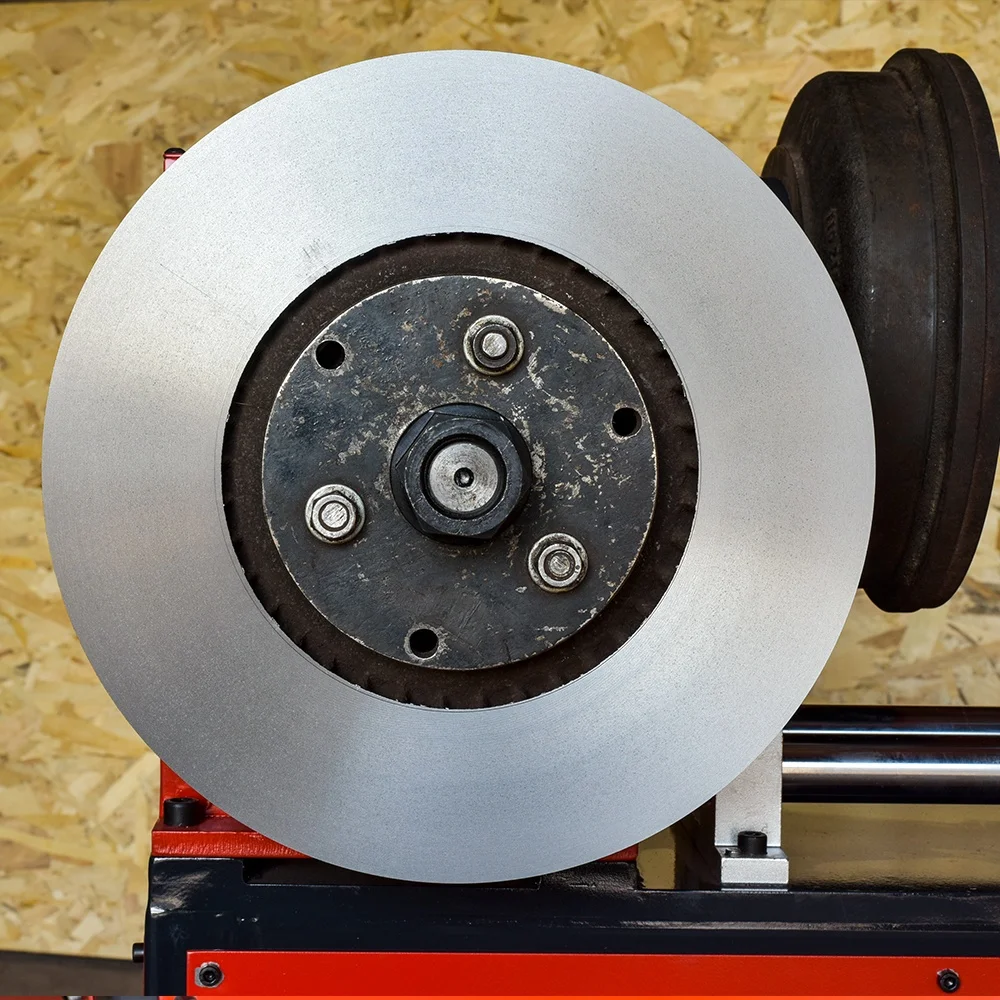 CE standard mini lathe machine for brake disc plate  C9335A