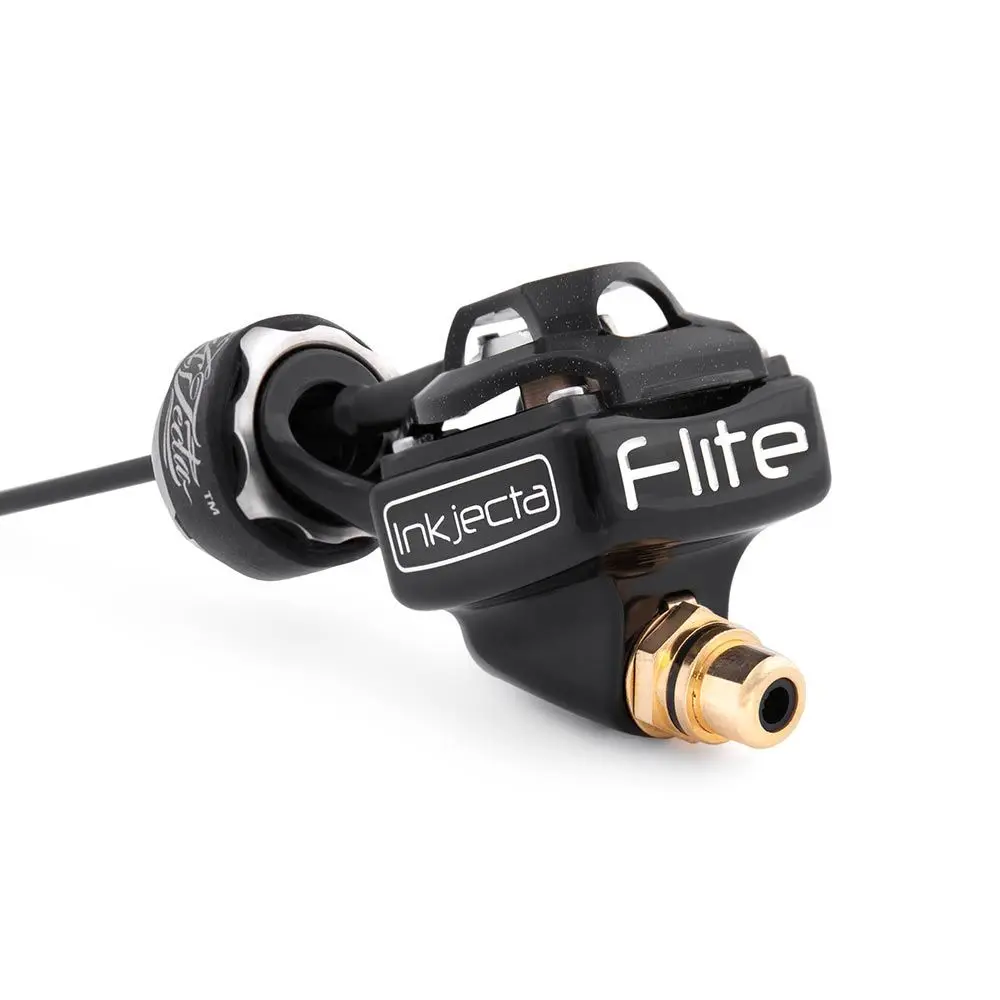 Original Inkjecta FLITE NANO ELITE LIMITED EDITION BLACK rotary professional tattoo machine