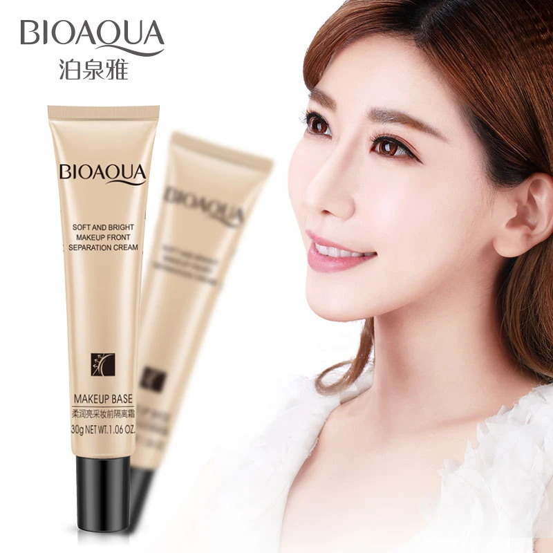 BIOAQUA Liquid foundation Brighten skin base make up Moisturizing Concealer BB Isolation facial repair cream 30g