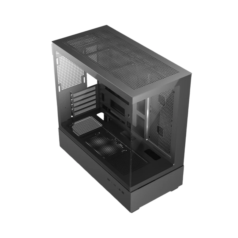 JNP Cpu Water Cooling Mid Towers Atx Cabinet Matx Pc Game Case Gamer Computer Gaming For Desktop