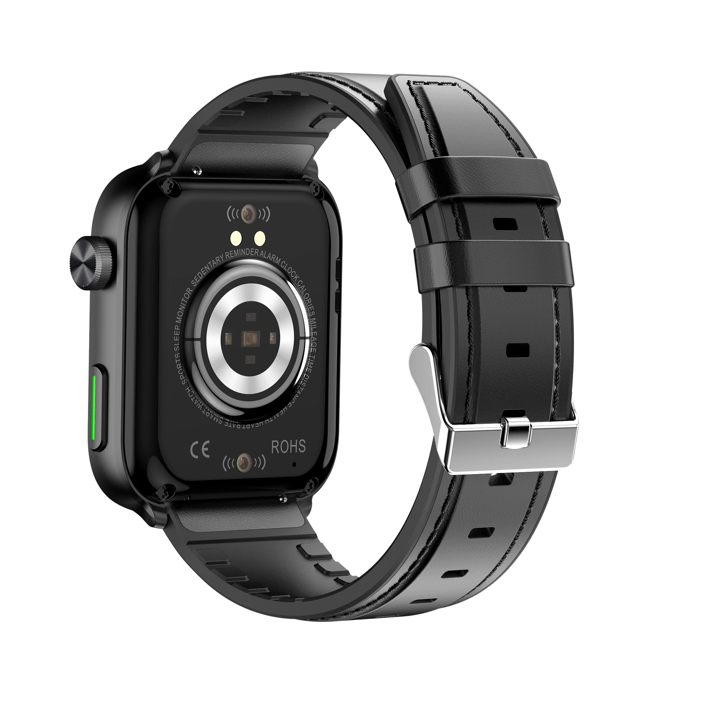 New F220 Laser Therapy Bt Sos Emergency Call Non-Invasive Blood Uric Acid Lipid Monitoring Multi Health Care Smart Watch F220