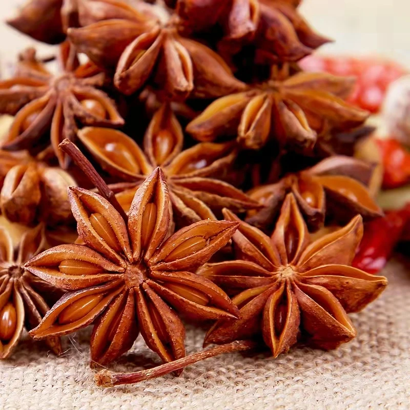 HUAOU Wholesale Supply Single Spices Star anise  Cheap Price Good Quality Chinese Autumn Star Anise