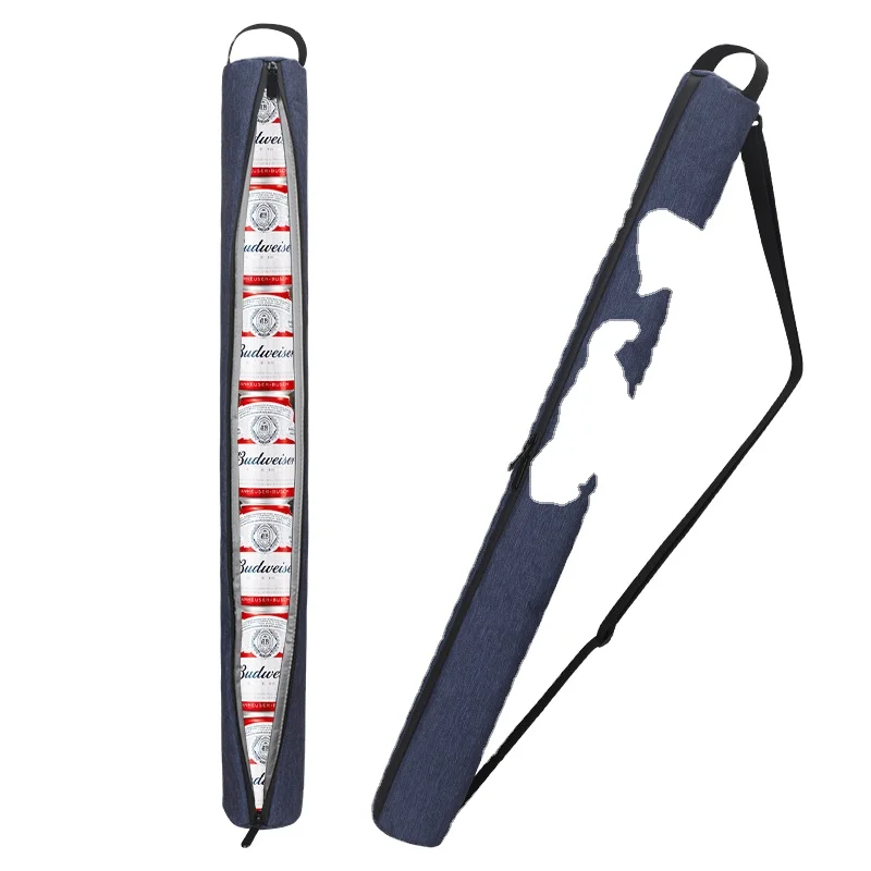 2024 NEW YCH Customized Golf Bag Insulated Cooler Bag Insulated Beer Sleeve 7 Can Beer Carry Organizer Cooler Bag for Men