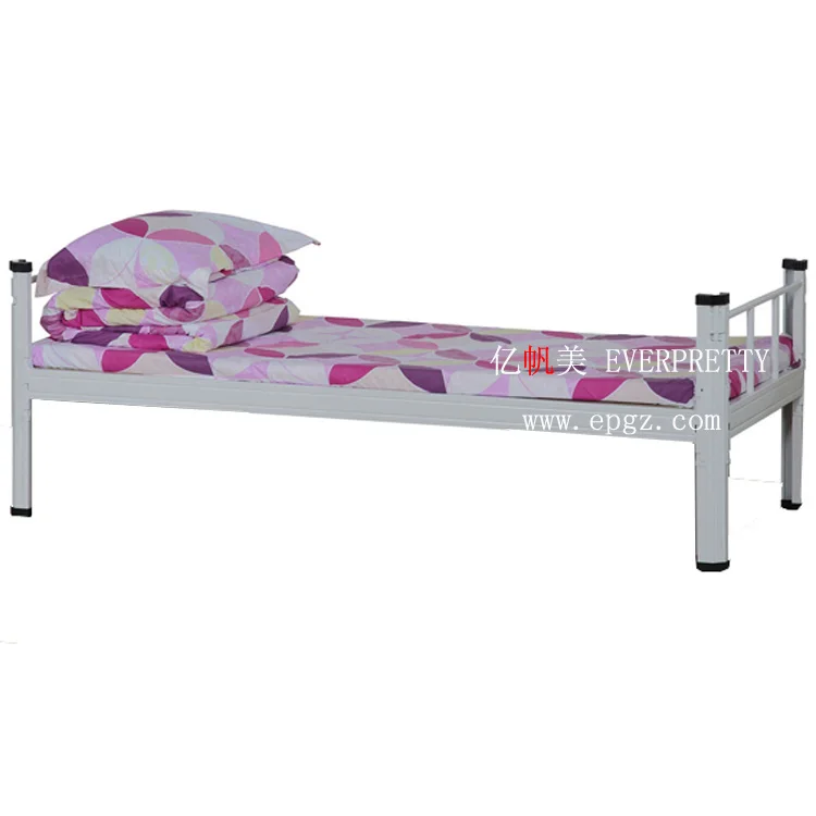 High Quality Dormitory Metal Bed with with Cabinet for Sale