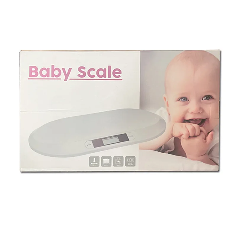 Factory wholesale oval baby scale LCD digital display baby scale