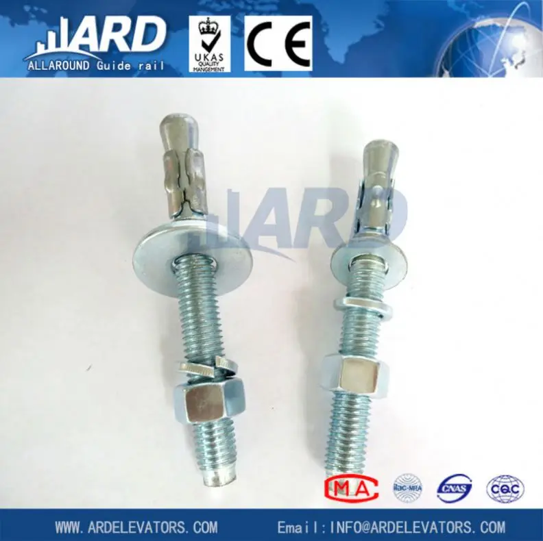 garge smart car home lift Wedge Anchor Though Bolt Stainless Steel Expansion Anchor Bolt