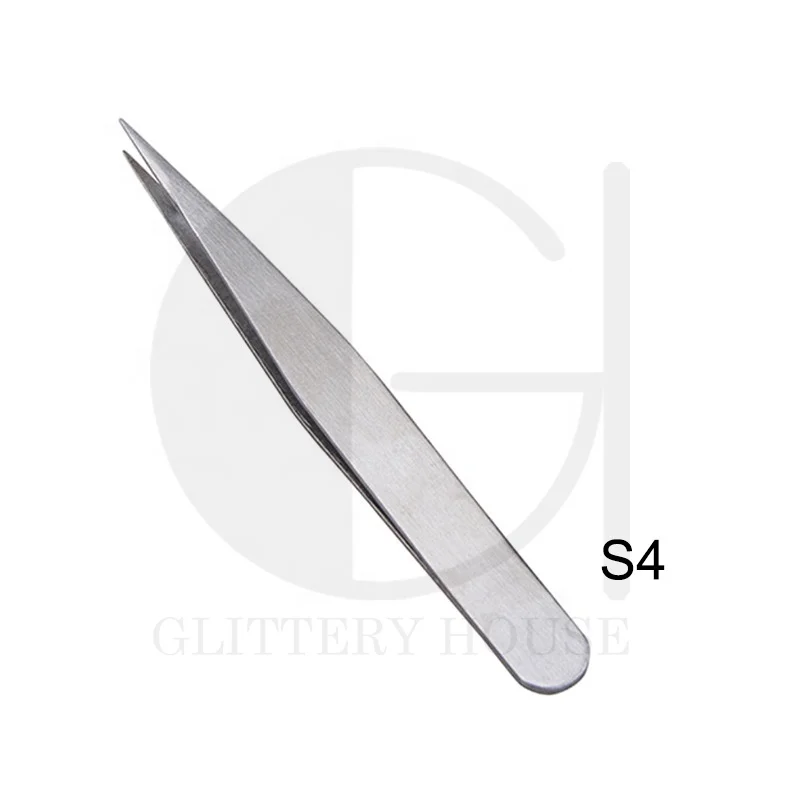 
wholesale stainless steel tweezer for eyebrow eyelash makeup tools private label removal tweezers eyelash extension for eyebrow 