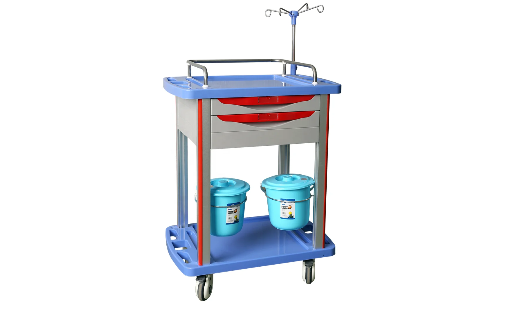 
ABS Medical Treatment Trolley With Drawers 