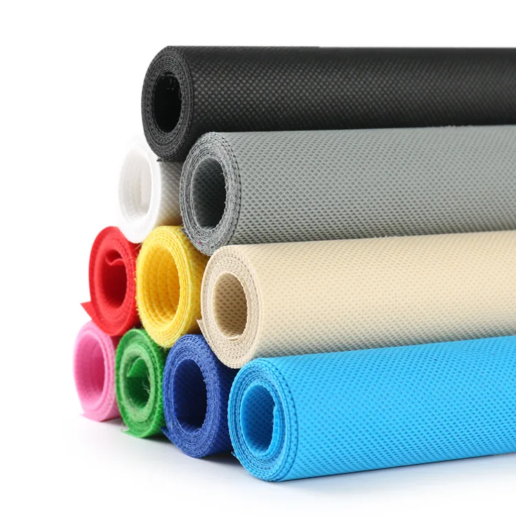 Factory Direct Sales Custom Waterproof Biodegradable Recycle Colorful PP Nonwoven Fabric With Free Samples