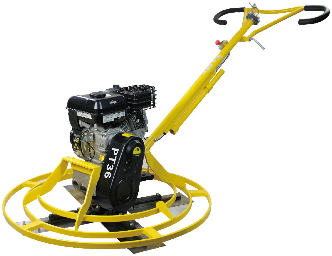 Low fuel consumption gasoline concrete power trowel