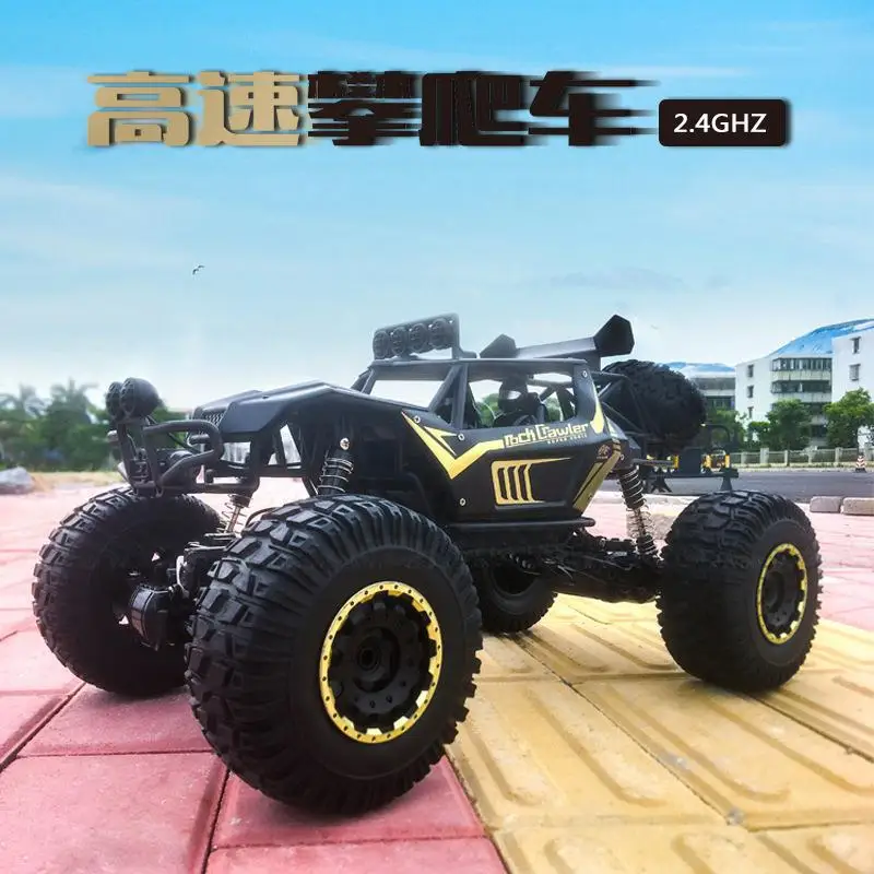 Jiefan super large half meter body alloy climbing remote control car 4X4 mountain Bigfoot 1:8 vehicle toy model