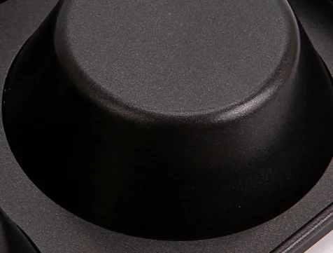 6 cavity best price hot selling high quality round muffin cup cake tray cupcake baking mold for muffins