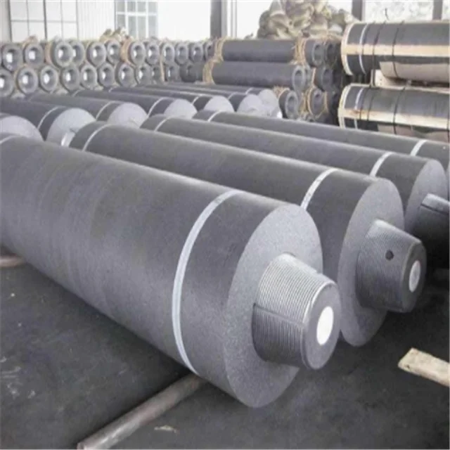 High Quality Granulated Graphite Electrode Graphite Rod With Nipples