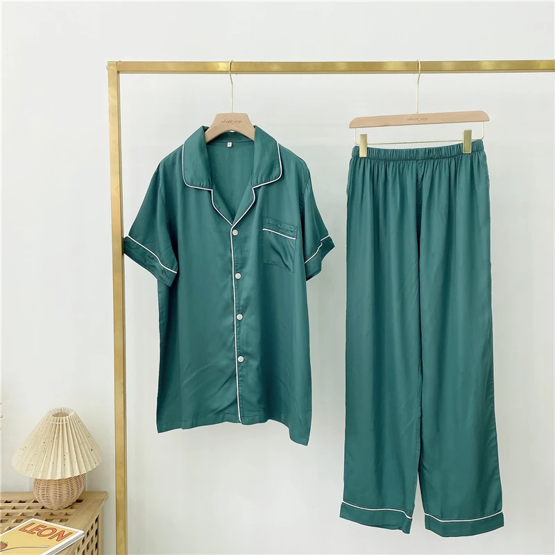 Ночная сорочка в японском стиле Tencel пижамный