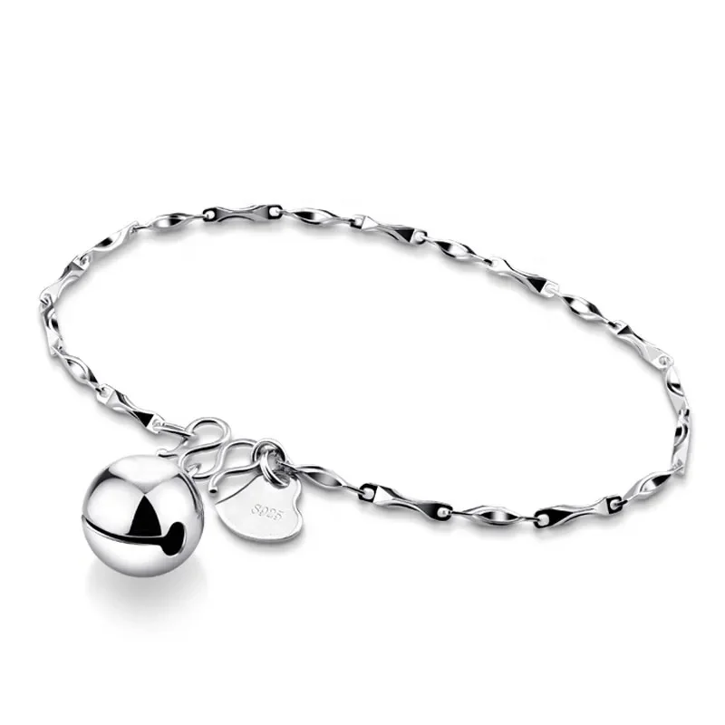 Manufacture fashion bracelet jewelry high quality mirror polish stainless steel small disc charm bracelet women