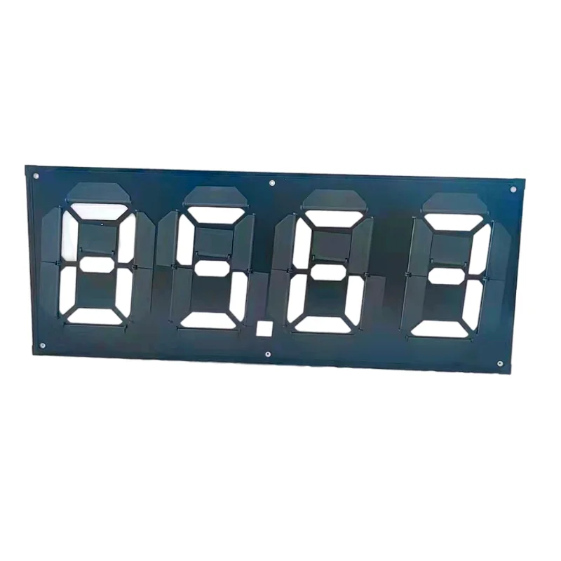 Magnetic flip type digital sign Display led digital boards led price displays used for Gas Station With a remote control