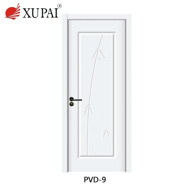 Modern white doors interior new design bedroom panel mdf door