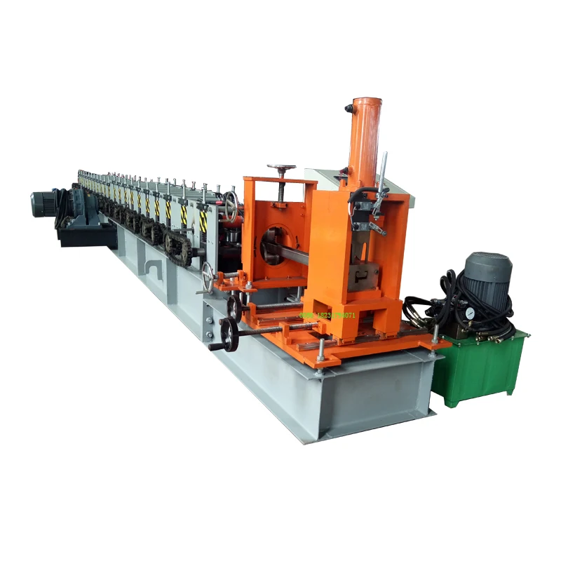 
high quality low price steel shutter door roll forming machine 