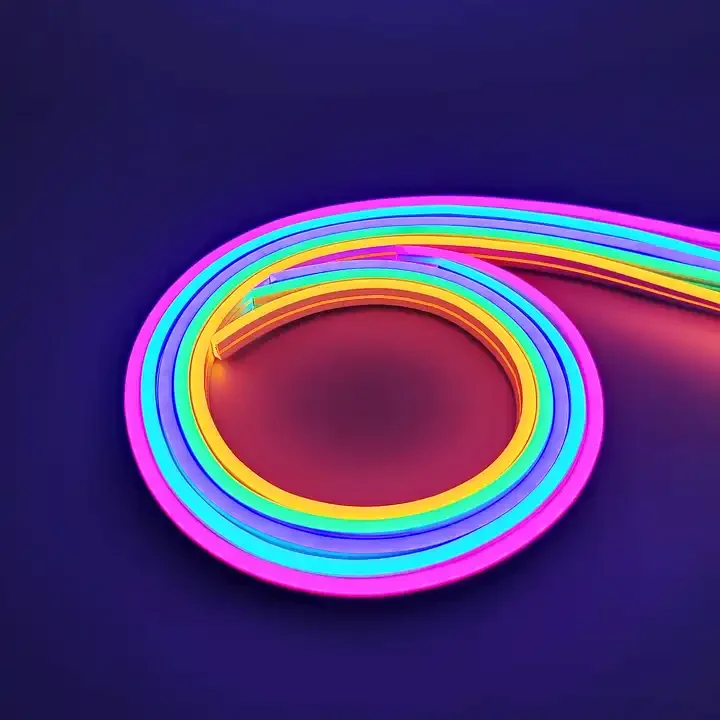 5m 50m 6x12mm 8x16mm Led Neon Light Dc12v 24v Ac110v 220v Single Color Rgb Neon Strip Silicone Pvc Led Flexible Neon Sign Light