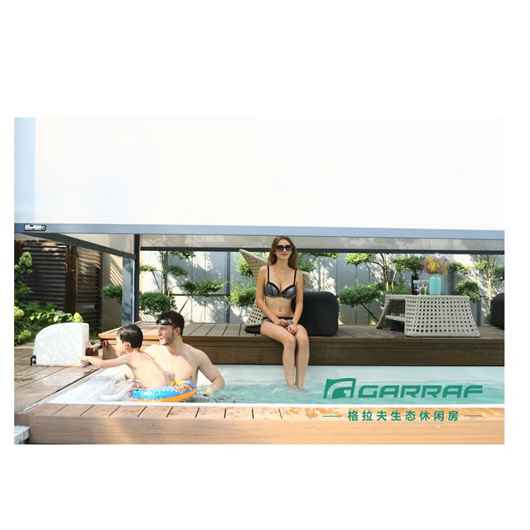 Outdoor Metal Patio Roof Gazebo Backyard Waterproof Metal Garden Decorative Pergola Tent