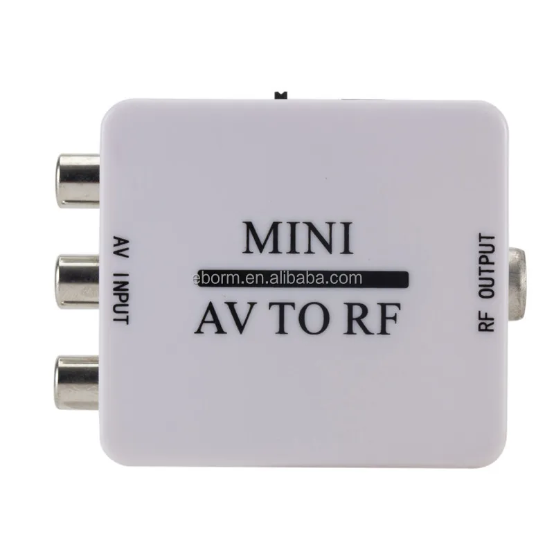 AV-RF усилитель ТВ-коммутатор AV-RF видео конвертер Поддержка RF67.25Mhz61.25Mhz