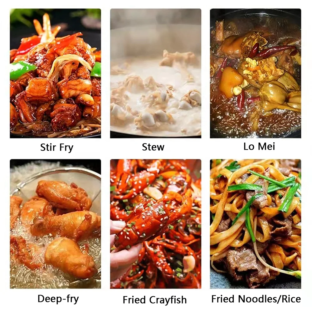 Commercial Frying Stove Industrial Freestanding Induction Electric 2 Burner Chinese Wok Burner Stove Cooker Wok Range Machine